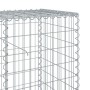 Cesta de gaviones con cubierta hierro galvanizado 1100x50x100cm en Macetas y jardineras | Comprar online en Foru.es