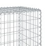 Cesta de gaviones con cubierta hierro galvanizado 200x50x150 cm en Macetas y jardineras | Comprar online en Foru.es
