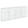 Cesta de gaviones con cubierta hierro galvanizado 400x50x150 cm en Macetas y jardineras | Comprar online en Foru.es