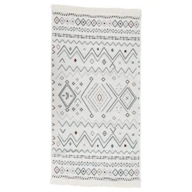Alfombra de algodón beige y azul 120x180 cm de vidaXL, Alfombras - Ref: Foro24-340108, Precio: 36,77 €, Descuento: %