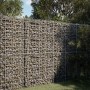 Cesta de gaviones con cubierta hierro galvanizado 100x50x200 cm en Macetas y jardineras | Comprar online en Foru.es