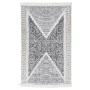 Alfombra de algodón negra y gris 160x230 cm de vidaXL, Alfombras - Ref: Foro24-340091, Precio: 53,87 €, Descuento: %