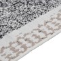 Alfombra de algodón negra y gris 160x230 cm de vidaXL, Alfombras - Ref: Foro24-340091, Precio: 54,47 €, Descuento: %
