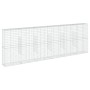 Cesta de gaviones con cubierta hierro galvanizado 600x50x200 cm en Macetas y jardineras | Comprar online en Foru.es