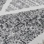 Alfombra de algodón negra y gris 160x230 cm de vidaXL, Alfombras - Ref: Foro24-340091, Precio: 53,87 €, Descuento: %