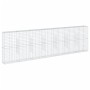Cesta de gaviones con cubierta hierro galvanizado 700x50x200 cm en Macetas y jardineras | Comprar online en Foru.es