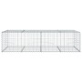 Cesta de gaviones con cubierta hierro galvanizado 200x100x50 cm en Macetas y jardineras | Comprar online en Foru.es