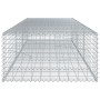 Cesta de gaviones con cubierta hierro galvanizado 300x100x50 cm en Macetas y jardineras | Comprar online en Foru.es