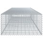 Cesta de gaviones con cubierta hierro galvanizado 400x100x50 cm en Macetas y jardineras | Comprar online en Foru.es
