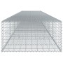 Cesta de gaviones con cubierta hierro galvanizado 600x100x50 cm en Macetas y jardineras | Comprar online en Foru.es