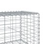 Cesta de gaviones con cubierta hierro galvanizado 600x100x50 cm en Macetas y jardineras | Comprar online en Foru.es