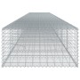 Cesta de gaviones con cubierta hierro galvanizado 800x100x50 cm en Macetas y jardineras | Comprar online en Foru.es