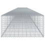 Cesta de gaviones con cubierta hierro galvanizado 1000x100x50cm en Macetas y jardineras | Comprar online en Foru.es