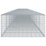 Cesta de gaviones con cubierta hierro galvanizado 1200x100x50cm en Macetas y jardineras | Comprar online en Foru.es