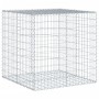 Cesta gaviones con cubierta hierro galvanizado 100x100x100 cm en Macetas y jardineras | Comprar online en Foru.es