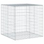 Cesta gaviones con cubierta hierro galvanizado 100x100x100 cm en Macetas y jardineras | Comprar online en Foru.es