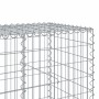 Cesta gaviones con cubierta hierro galvanizado 100x100x100 cm en Macetas y jardineras | Comprar online en Foru.es