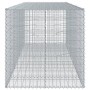 Cesta de gaviones con cubierta hierro galvanizado 350x100x100cm en Macetas y jardineras | Comprar online en Foru.es