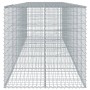 Cesta de gaviones con cubierta hierro galvanizado 500x100x100cm en Macetas y jardineras | Comprar online en Foru.es