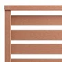 Panel de valla con 1 poste WPC marrón 180x180 cm de vidaXL, Paneles de vallas - Ref: Foro24-318109, Precio: 176,84 €, Descuen...