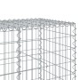 Cesta de gaviones con cubierta hierro galvanizado 850x100x100cm en Macetas y jardineras | Comprar online en Foru.es