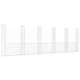 Cesta de gaviones forma de U 6 postes de hierro 620x20x200 cm de vidaXL, Paneles de vallas - Ref: Foro24-151293, Precio: 385,...