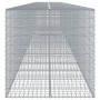 Cesta gaviones con cubierta hierro galvanizado 1000x100x100 cm en Macetas y jardineras | Comprar online en Foru.es