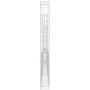 Cesta de gaviones forma de U 6 postes de hierro 620x20x200 cm de vidaXL, Paneles de vallas - Ref: Foro24-151293, Precio: 385,...