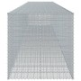 Cesta de gaviones y cubierta hierro galvanizado 1050x100x100 cm en Macetas y jardineras | Comprar online en Foru.es