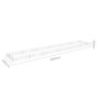Arriate de gaviones de acero 600x100x20 cm de vidaXL, Maceteros y jardineras - Ref: Foro24-151316, Precio: 81,26 €, Descuento: %