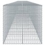 Cesta gaviones con cubierta hierro galvanizado 1200x100x100 cm en Macetas y jardineras | Comprar online en Foru.es