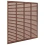 Valla de lamas WPC marrón 180x180 cm de vidaXL, Paneles de vallas - Ref: Foro24-318106, Precio: 208,08 €, Descuento: %