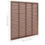Valla de lamas WPC marrón 180x180 cm de vidaXL, Paneles de vallas - Ref: Foro24-318106, Precio: 208,08 €, Descuento: %