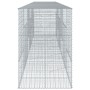 Cesta de gaviones con cubierta hierro galvanizado 600x100x150cm en Macetas y jardineras | Comprar online en Foru.es