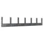 Cesta de gaviones forma de U 7 postes de hierro 740x20x150 cm de vidaXL, Paneles de vallas - Ref: Foro24-151287, Precio: 341,...
