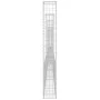 Cesta de gaviones forma de U 7 postes de hierro 740x20x150 cm de vidaXL, Paneles de vallas - Ref: Foro24-151287, Precio: 341,...