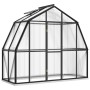 Invernadero con estructura de aluminio gris antracita 3,3 m² de vidaXL, Invernaderos - Ref: Foro24-317824, Precio: 545,37 €, ...