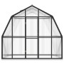 Invernadero con estructura de aluminio gris antracita 3,3 m² de vidaXL, Invernaderos - Ref: Foro24-317824, Precio: 545,37 €, ...