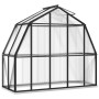 Invernadero con estructura de aluminio gris antracita 3,3 m² de vidaXL, Invernaderos - Ref: Foro24-317824, Precio: 545,37 €, ...