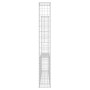 Cesta de gaviones forma de U 2 postes de hierro 140x20x150 cm de vidaXL, Paneles de vallas - Ref: Foro24-151282, Precio: 62,9...