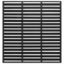 Schwarzes WPC-Zaunelement 180 x 180 cm von vidaXL, Zaunpaneele - Ref: Foro24-318111, Preis: 205,83 €, Rabatt: %
