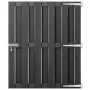 Graue WPC-Gartentür 100x112 cm von vidaXL, Gartentore - Ref: Foro24-318103, Preis: 127,34 €, Rabatt: %