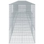 Cesta gaviones con cubierta hierro galvanizado 1100x100x150 cm en Macetas y jardineras | Comprar online en Foru.es