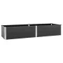 Arriate de WPC gris 200x100x54 cm de vidaXL, Maceteros y jardineras - Ref: Foro24-318097, Precio: 335,29 €, Descuento: %