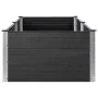Arriate de WPC gris 200x100x54 cm de vidaXL, Maceteros y jardineras - Ref: Foro24-318097, Precio: 335,29 €, Descuento: %