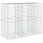 Cesta de gaviones con cubierta hierro galvanizado 250x100x200cm en Macetas y jardineras | Comprar online en Foru.es
