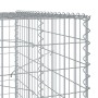 Cesta de gaviones con cubierta hierro galvanizado 250x100x200cm en Macetas y jardineras | Comprar online en Foru.es