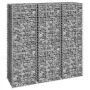 Arriates de gaviones 3 unidades hierro 30x30x100 cm de vidaXL, Maceteros y jardineras - Ref: Foro24-151249, Precio: 57,72 €, ...