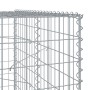 Cesta de gaviones con cubierta hierro galvanizado 400x100x200cm en Macetas y jardineras | Comprar online en Foru.es