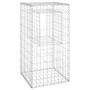 Cestas postes de gaviones 2 unidades hierro 50x50x100 cm de vidaXL, Postes de cerca - Ref: Foro24-151269, Precio: 56,79 €, De...